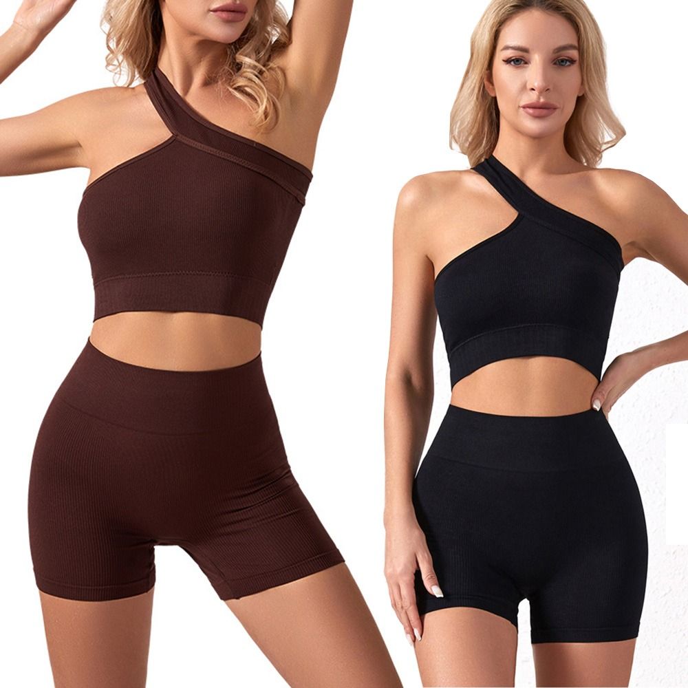 2Pcs Reusable Seamless Women W - Seamless Ribbed Workout Tank Top recension och pris
