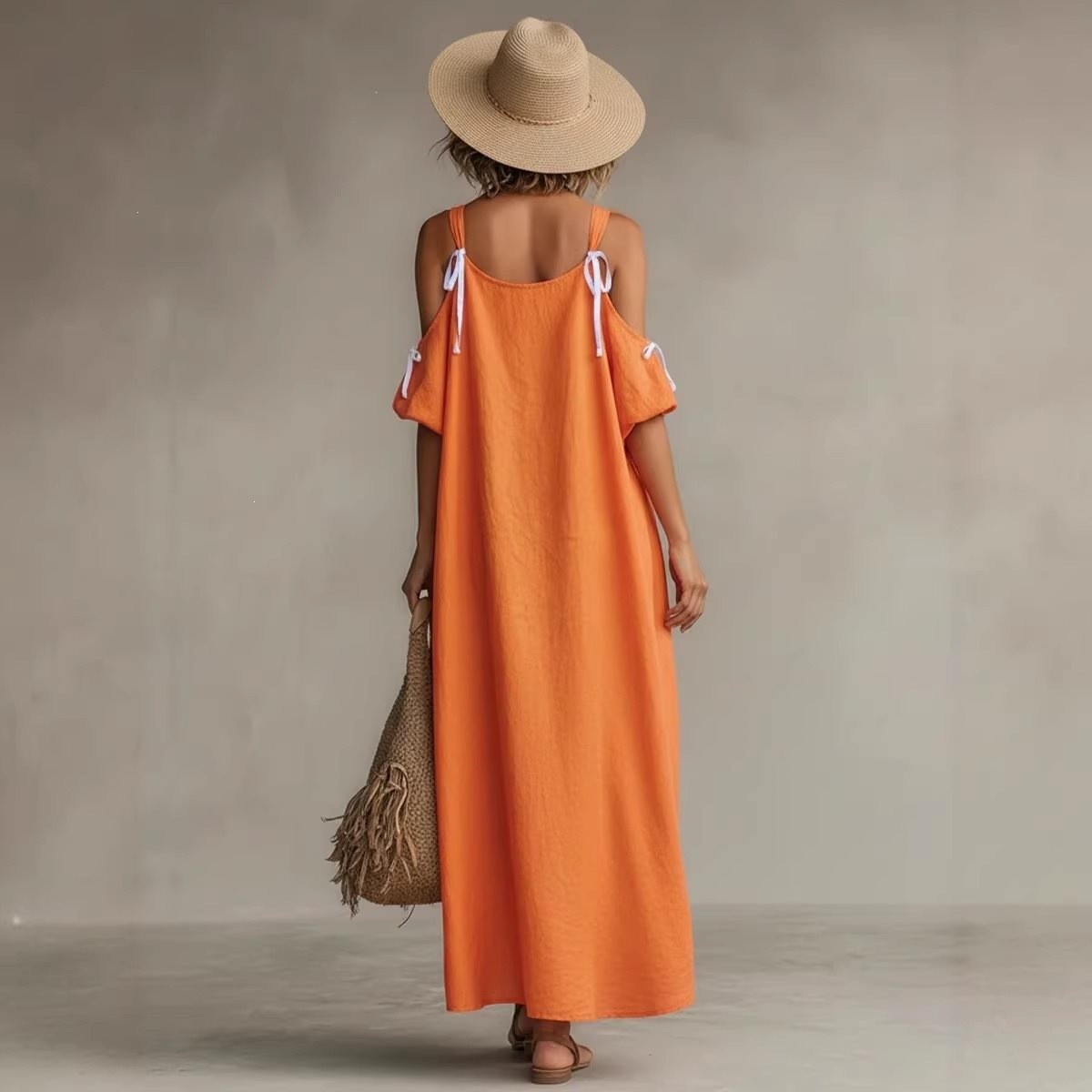 Summer Woman Dress Puff Sleeve - Off Shoulder Puff Sleeve Sundress recension och pris