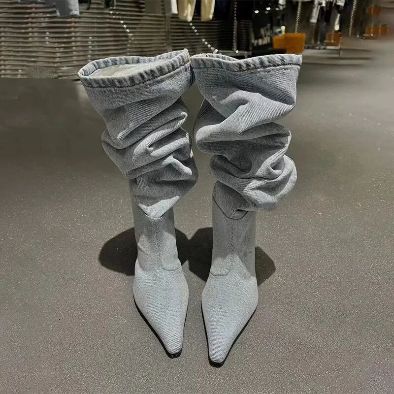 High Heel Long Tube over Knee  - Jeans recension och pris