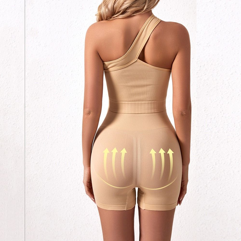 2Pcs Casual Seamless Women Wor - Seamless Ribbed Workout Tank Top recension och pris