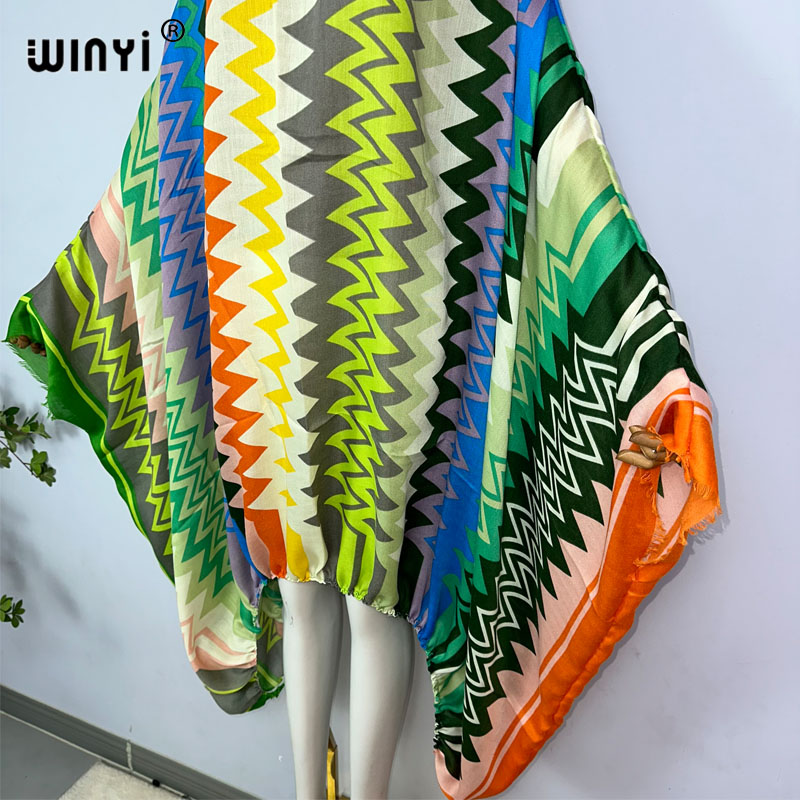 WINYI Women Sexy One Neck Maxi - Boho Summer Beach Maxi Dress recension och pris