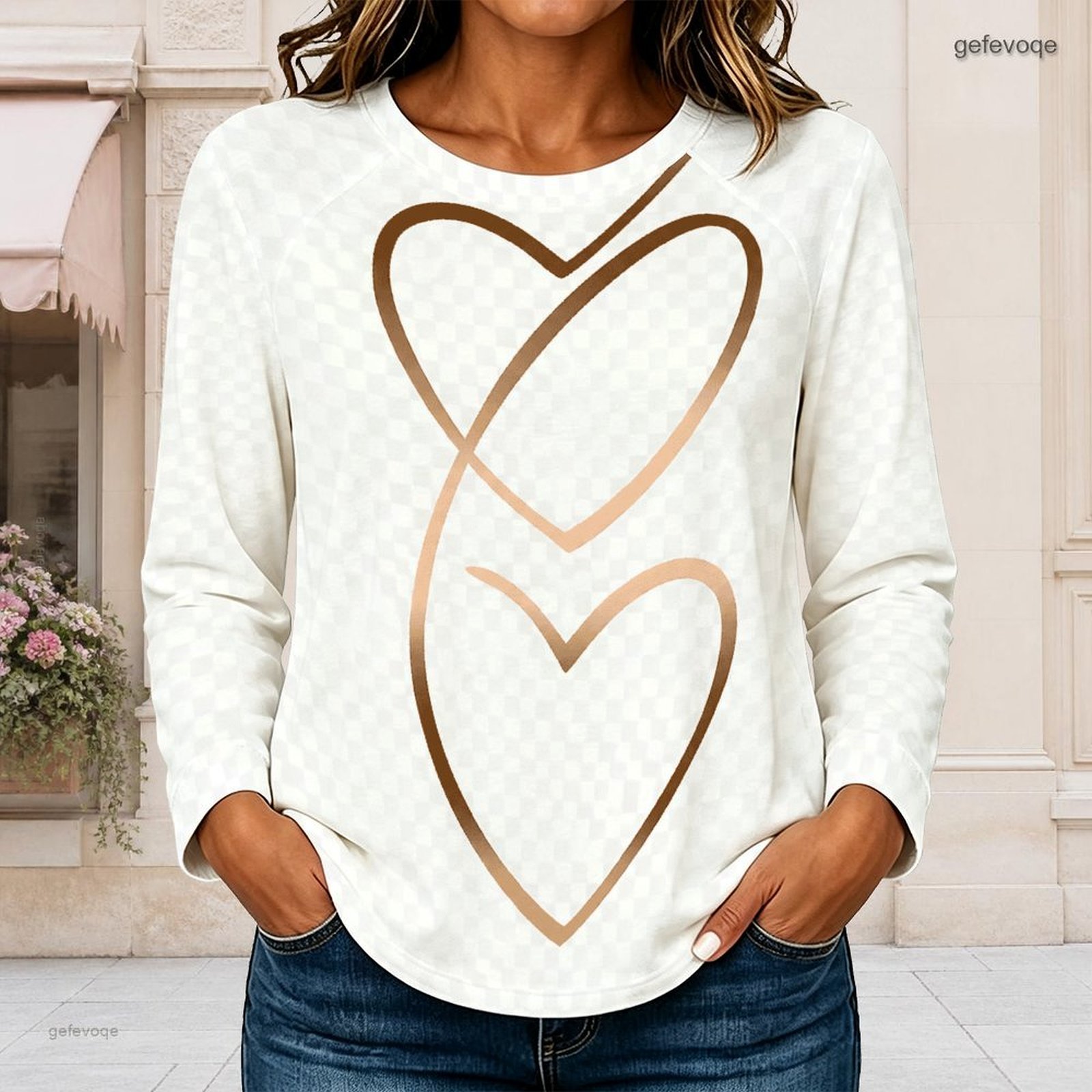 Women Crew Neck Raglan Long Sl - Blouses recension och pris