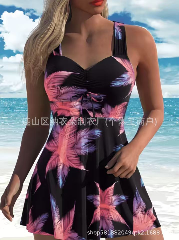 Woman Tankini Floral Print Sle - Tops recension och pris