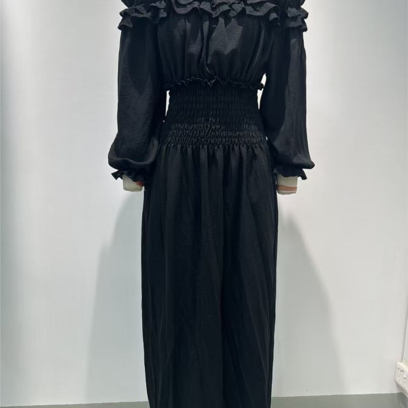Women Off‑Shoulder Ruffle Maxi - Off Shoulder Puff Sleeve Sundress recension och pris