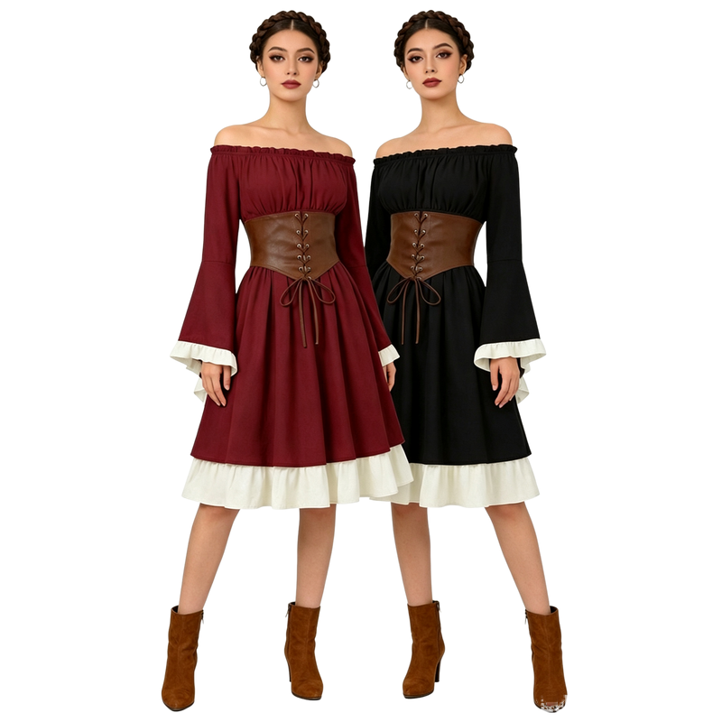 Medieval Renaissance Midi Dres - Dresses recension och pris