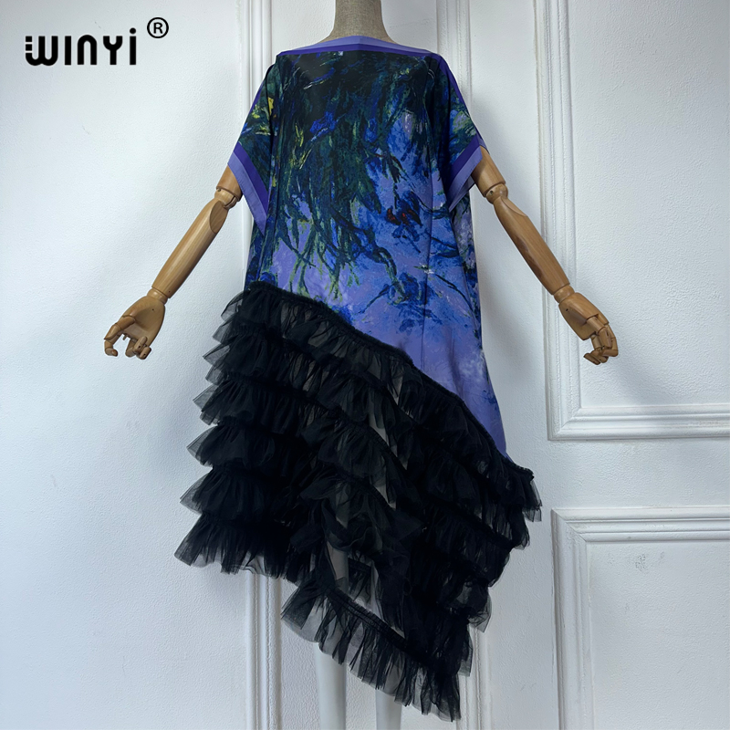 WINYI Africa Clothing Plus Siz - Boho Summer Beach Maxi Dress recension och pris